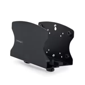 Image of StarTech.com PC Wall Mount Bracket Supports Desktop Computers Up To 40lb (18kg) Tool-Less Adjustments 1.9-7.8" (50-200mm) Heavy-Duty Wall Mount Shelf/