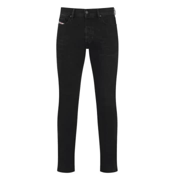 Image of Diesel D Luster Jeans - Washed Black 02