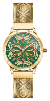 Image of Thomas Sabo Glam & Soul Gold Tone Mesh Bracelet Watch