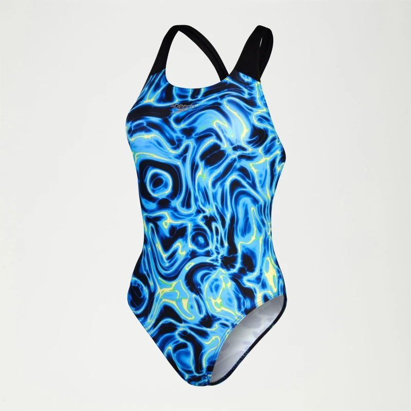Image of Speedo Alov D Pbk 1Pc Blue/Black female 28 (2XS)