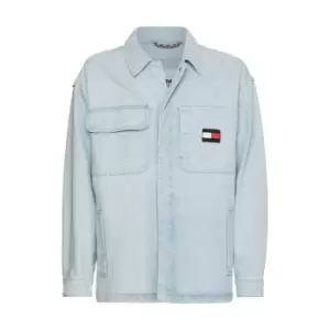 Image of Tommy Jeans Surplus Denim Overshirt - Blue