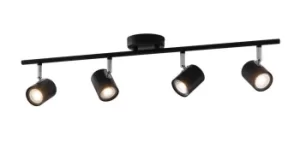 Image of SPOT 4 Light Spotlight Bars Black 70x15cm
