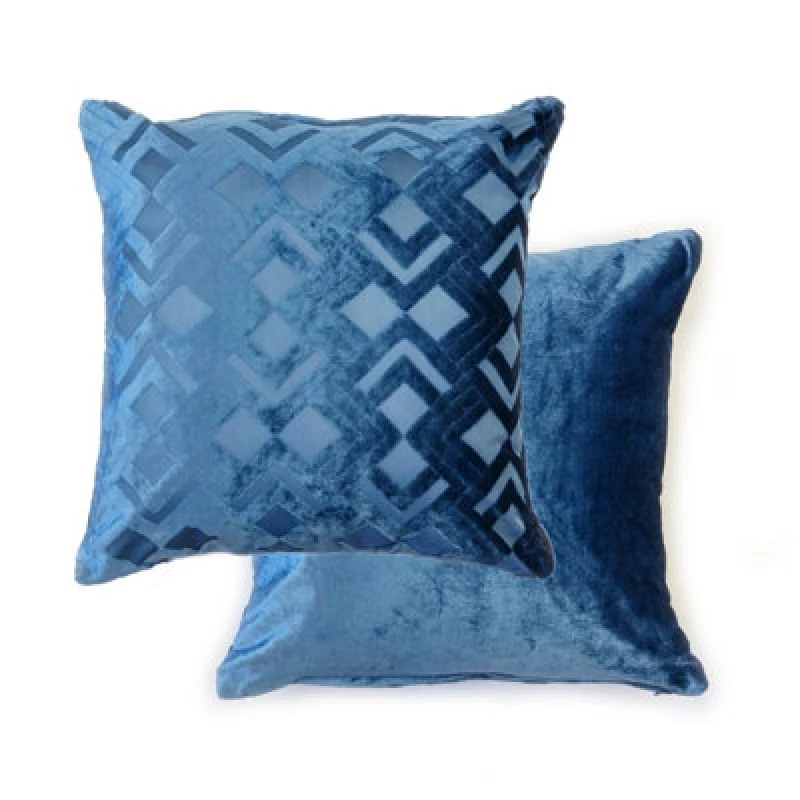Image of Barcelona Cushion Cover In Navy