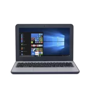 Image of ASUS VivoBook W202NA Notebook 29.5cm (11.6") HD Intel Celeron 4GB DDR4-SDRAM 64GB SSD WiFi 5 (802.11ac) Windows 10 Pro Black