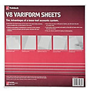 Image of Twinlock Refill Sheets 75983 35.6 x 29.7cm White 75 Sheets