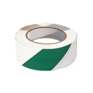 Image of Slingsby Tape -Warning Carton of Green/White (18 Rolls) Width 50MM