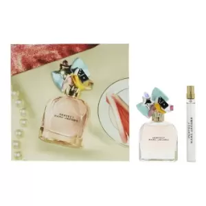 Image of Marc Jacobs Perfect 2 Piece Gift Set: Eau de Parfum 50ml - Eau de Parfum 10ml TJ Hughes