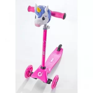 Image of Evo Unicorn Head Light Up Mini Scooter