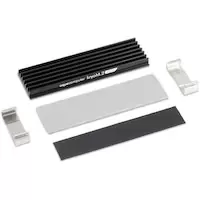 Image of Aqua Computer kryoM.2 micro passive heat sink for M.2 2280 SSD