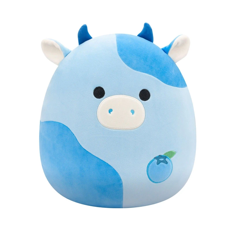 Image of Squishmallows "Squishmallows 12" Blueberry Cow Plush"