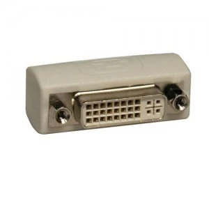 Image of Tripp Lite DVI Coupler Gender Changer Adapter Connector Extender DVI-I (F/F)