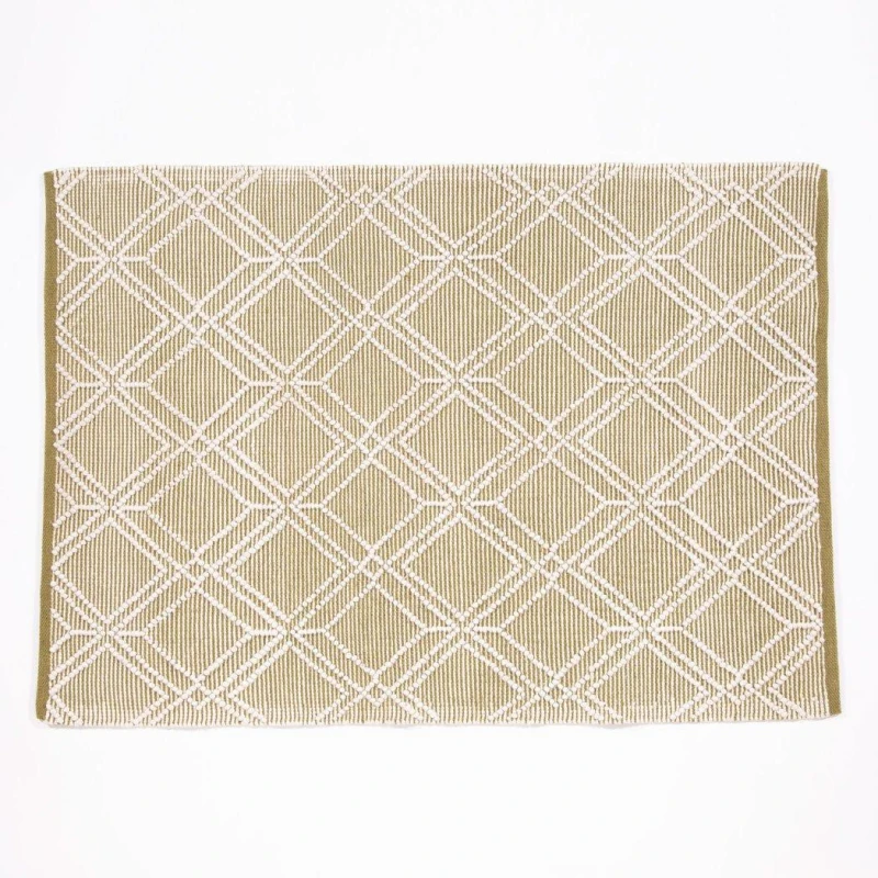 Image of Esselle Blenheim Diamond 100% Pet 160x230cm Olive Rug Green unisex One Size