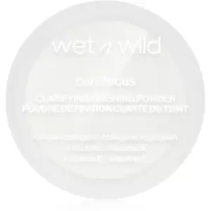 Image of Wet n Wild Bare Focus Clarifying Finishing Powder Mattifying Powder Shade Translucent 7,8 g