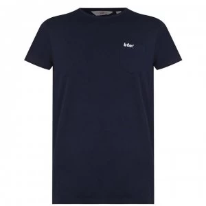 Image of Lee Cooper Essentials Pocket T Shirt Mens - Navy