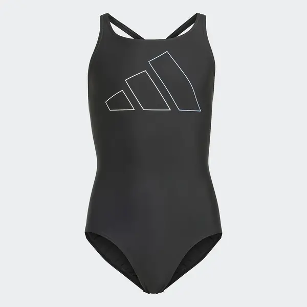 Image of Logo Print Swimsuit