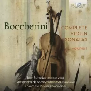 Image of Boccherini Complete Violin Sonatas - Volume 1 by Luigi Boccherini CD Album