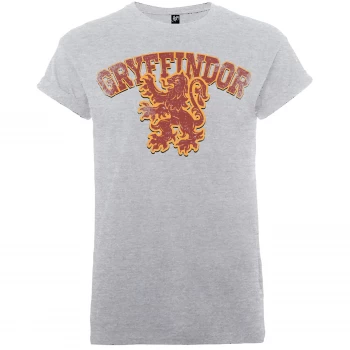 Image of Harry Potter Gryffindor Mens Grey T-Shirt - XXL