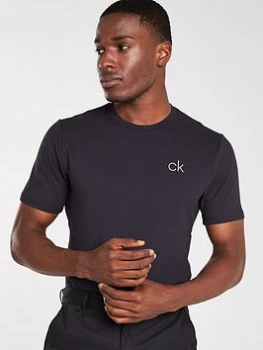 Image of Calvin Klein Golf Newport Tee - Black Size XL Men