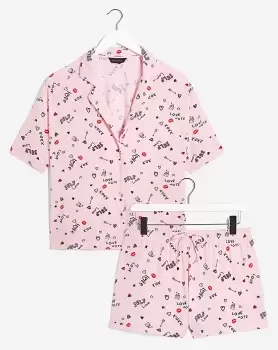 Image of Ann Summers Love Note Revere PJ Set