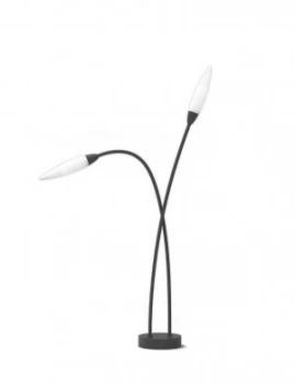 Image of Multi-Head Bollard Post Lamp, 2 x G9, IP65, Anthracite