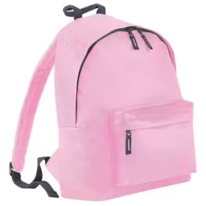 Image of Bagbase Fashion Backpack (18 Litres) (one Size, Classic Pink/Graphite)