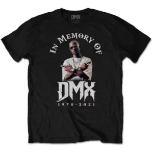 Image of DMX - In Memory Unisex XX-Large T-Shirt - Black