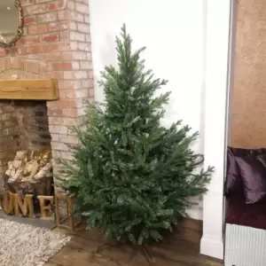 Image of 6ft 180cm Green Glenshee Spruce Artificial Christmas Tree PE and PVC Mix Natural Look