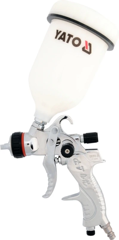 Image of YATO YT-2340 Spray Gun, underbody protection Connecting thread: 1/4, Air Consumption: 410l/min, Capacity: 0,6l Spray Gun,underbody protection (1856)