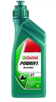 Image of Power 1 Scooter 2T - 2 Stroke - Semi Synthetic - 1 Litre 14E960 Castrol