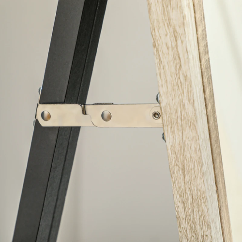 Image of HOMCOM HOMCOM 163 x 53cm Full Length Mirror with Frame for Living Room in Light Oak Light Oak One Size Unisex 5063603035935