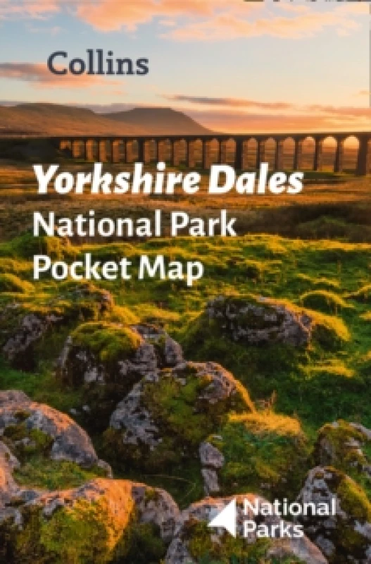 Image of Yorkshire Dales National Park Pocket Map. By National Parks UK, Collins Maps Books