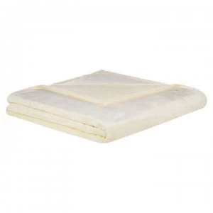 Image of Linea Linea Super Soft Fleece Throw - White