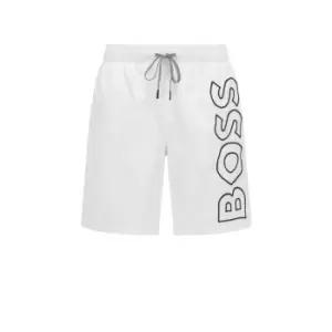 Image of Boss Whale Swim Shorts - White
