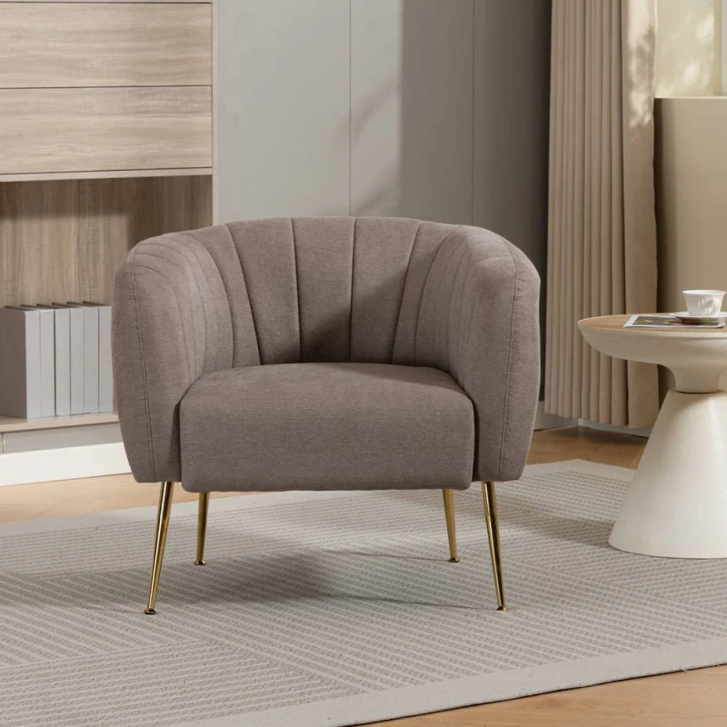 Image of Artemis Home Stanton Accent Chair in Brown Size: 1 Pack Brown Unisex 1 Pack