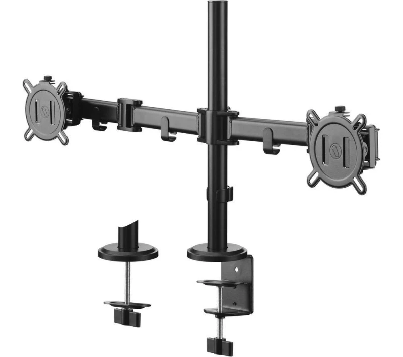 Image of ONE FOR ALL Smart DM2210 Full Motion 13-32" Dual Arm Monitor Desk Mount - Black 8716184077586