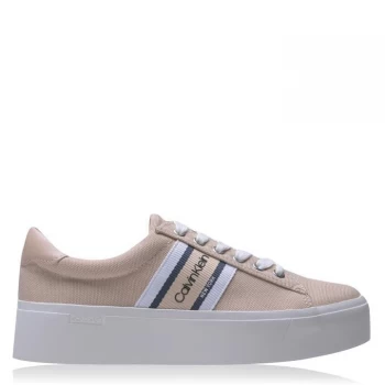 Image of Calvin Klein Jinjer Trainers - Light Sand