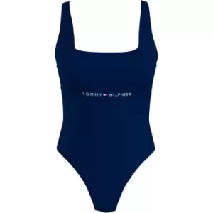 Image of Tommy Hilfiger One Piece Swimsuit - Blue