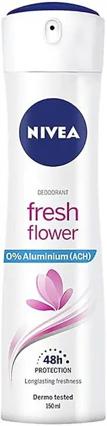 Image of Nivea Fresh Flower Deodorant Spray 150ml