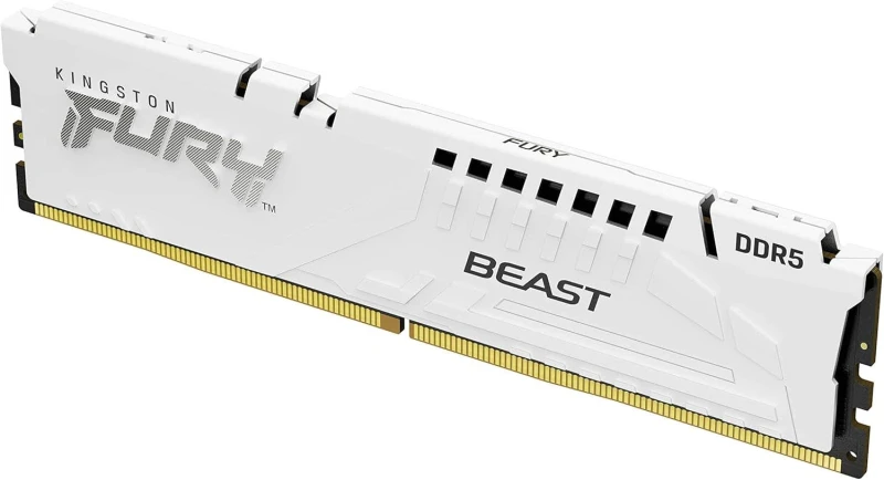 Image of Kingston FURY Kingston FURY Beast 32GB DDR5 5600MHz RAM Desktop Memory for Gaming - White KF556C36BWEK2-32