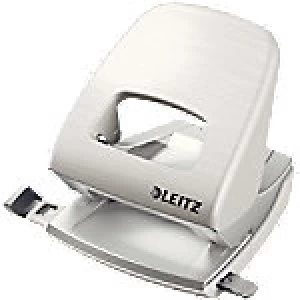 Image of Leitz 2 Hole Punch 5006 White 30 Sheets