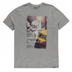 Image of Loyalty and Faith Baxter T Shirt Mens - Grey Marl