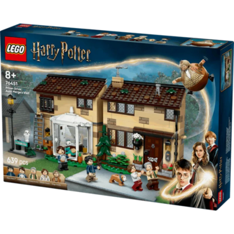 Image of LEGO LEGO Harry Potter Privet Drive: Aunt Marge's Visit Buildable House 76451 Lego One Size Multi 72214399000