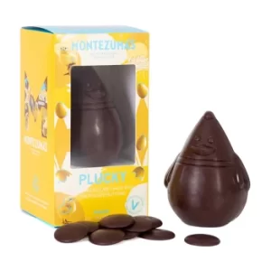 Image of Montezuma's Plucky Dark Chocolate Chick with Dark Chocolate Buttons 100g