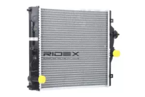 Image of RIDEX Engine radiator 470R0007 Radiator, engine cooling,Radiator HONDA,CIVIC VII Hatchback (EU, EP, EV),CIVIC VI Hatchback (EJ, EK),CRX III (EH, EG)