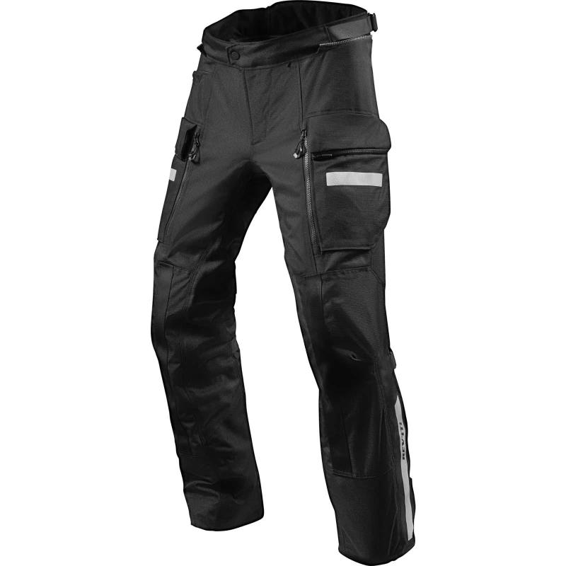 Image of REV'IT! Sand 4 H2O Long Black Motorcycle Pants Size XL