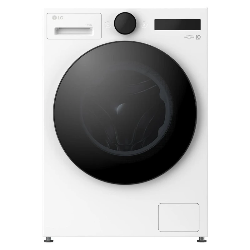 Image of LG VX70 Series AI Direct Drive W4X7016TWB WiFi Connected 11Kg / 6Kg Washer Dryer with 1400 rpm - White - D Rated [Wash&Dry], A Rated [Wash Only]