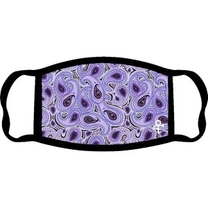 Image of Prince - Paisley Face Mask - Black