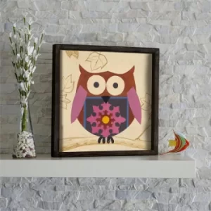 Image of KZM566 Multicolor Decorative Framed MDF Painting