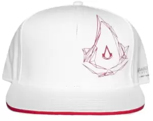 Image of Assassins Creed Tech Logo Cap white