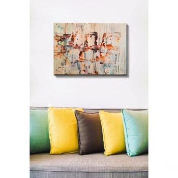 Image of Kanvas Tablo (50 x 70) - 167 Multicolor Decorative Canvas Painting